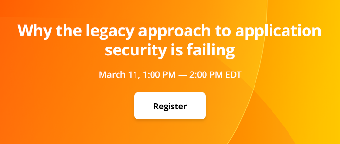 Why the legacy approach to application security is failling.