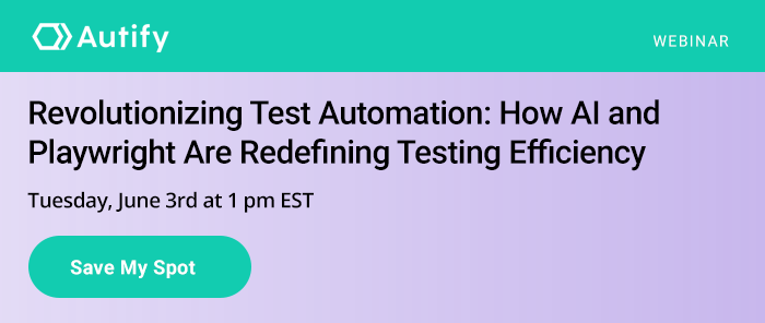 Revolutionizing Test Automation: How AI and Playwright Are Redefining Testing Efficiency. Save my Spot.