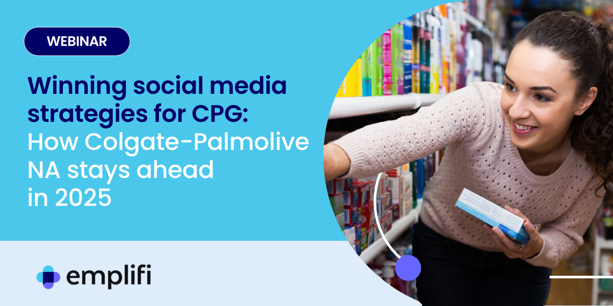 Winning social media strategies for CPG.