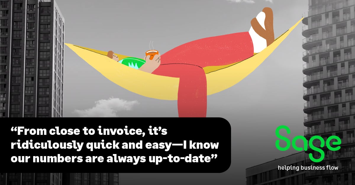 From close to invoice, it's ridiculously quick and easy--I know our numbers are always up-to-date