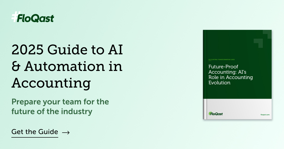 FloQast - 2025 Guide to AI & Automation in Accounting