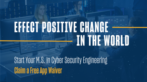 Join the Changemakers at USD - Enroll in the M.S. Cyber Security Engineering Program