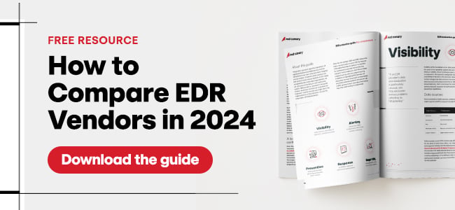 Red Canary | FREE RESOURCE - How to Compare EDR Vendors in 2024. Download Guide.