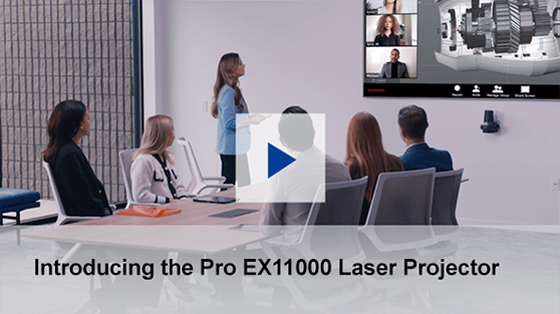 Introducing the Pro EX11000 Laser Projector Video Thumbnail Image