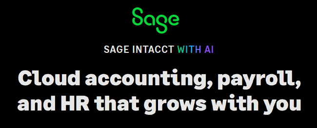 Sage Intacct | Cloud accounting, payroll, and HR that grows with you.