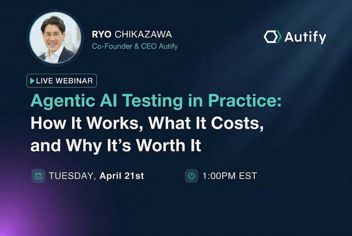 Live Webinar - Agentic AI Testing in Practice