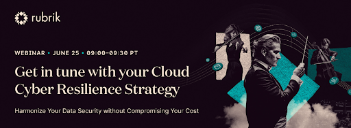 Get in tune iwth your Cloud Cyber Resiliency Strategy