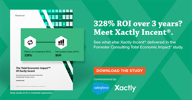328% ROI over 3 years? Meet Xactly Incent. Download the Study