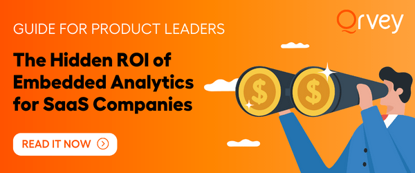 Qrvey - Guide for Product Leaders: The Hidden ROI of Embedded Analytics for SaaS Companies. Read it Now
