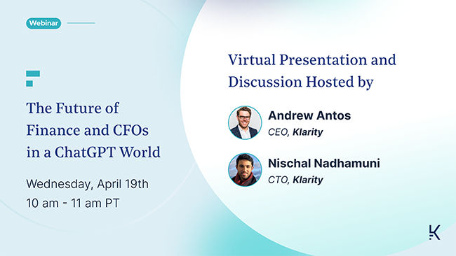 The Future of Finance and CFOs in a ChatGPT World
