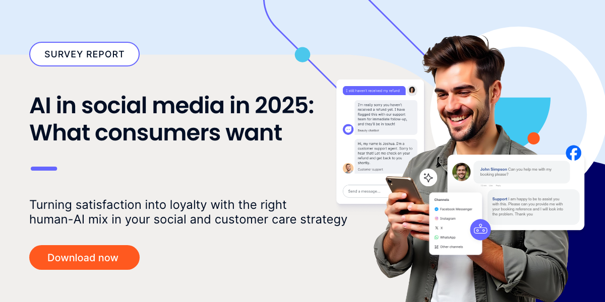 AI in social media in 2025: What consumers want.