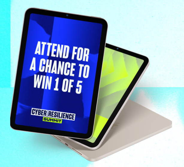 Attend for a chance to win 1 of 5 iPads