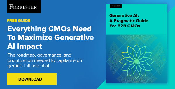Everything CMOs Need To Maximize Generative AI Impact