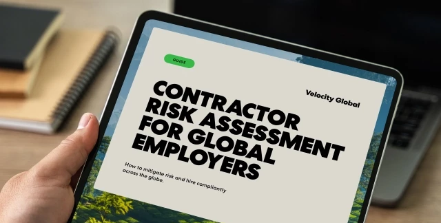 Checklist: Contractor risk assessment for global employers