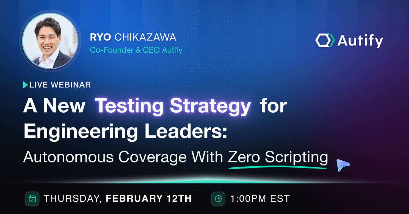 Live Webinar - A New Testing Strategy for Engineering Leaders