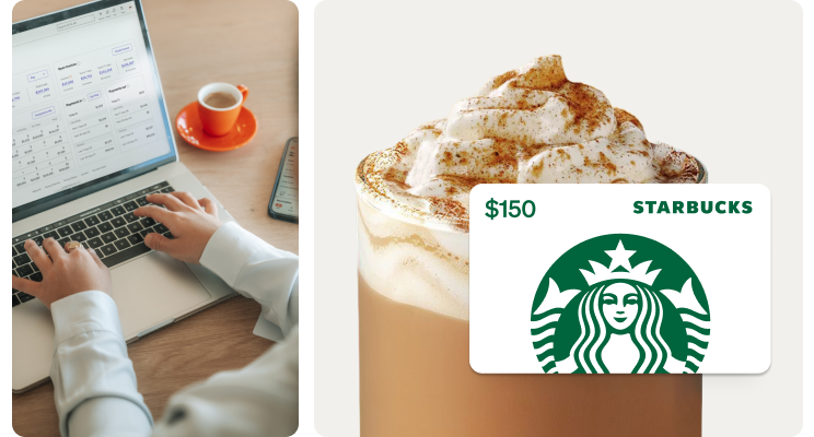 Get free pumpkin sppice lattes when you demo BILL