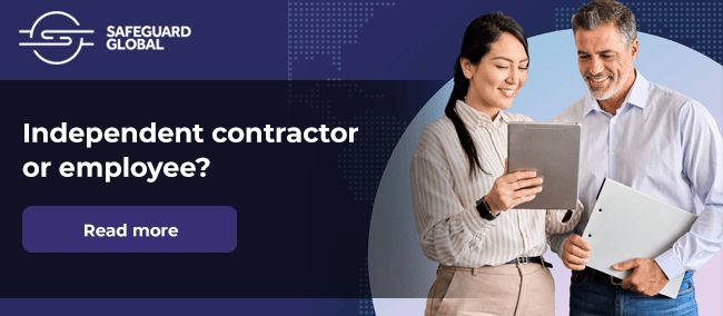 Safeguard Global | Independent Contractors: Understanding the risk.