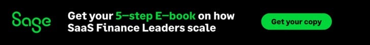 Get you 5-step E-book on how SaaS Finance Leaders scale. Get your copy.