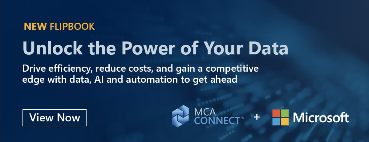 MCA Connect | NEW FLIPBOOK: Unlock the Power of Your Data