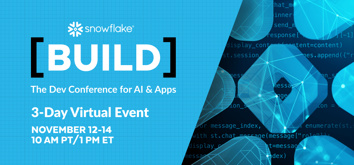 Build | The Dev Conference for AI & Apps