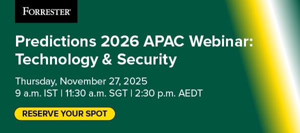 Predictions 2026 APAC Webinar.
