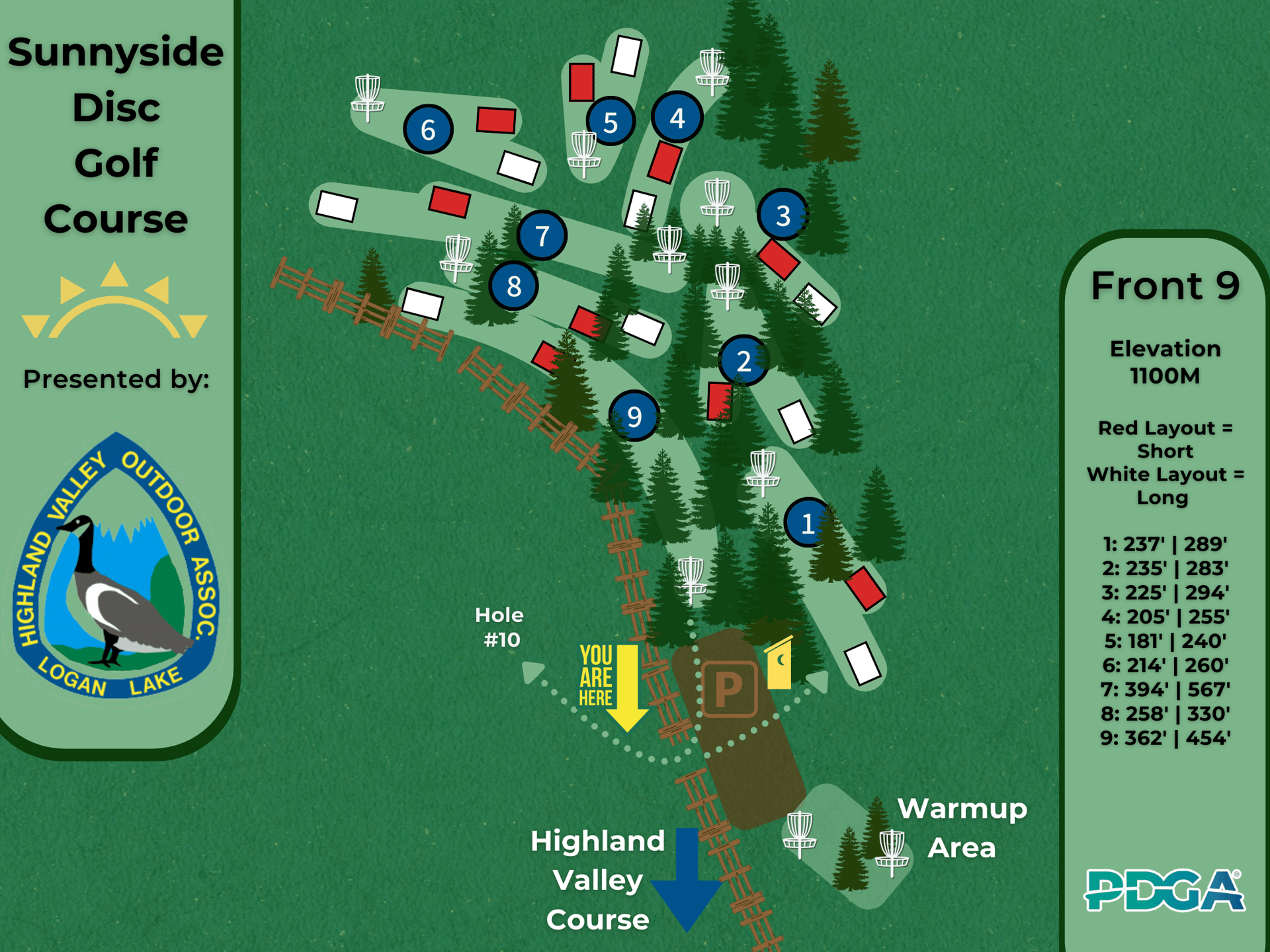 Front 9 MAP/KIOSK