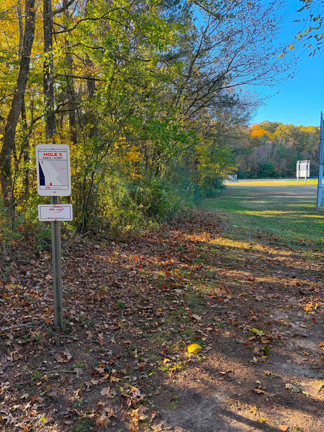 Hole 3 From the Tee Pad