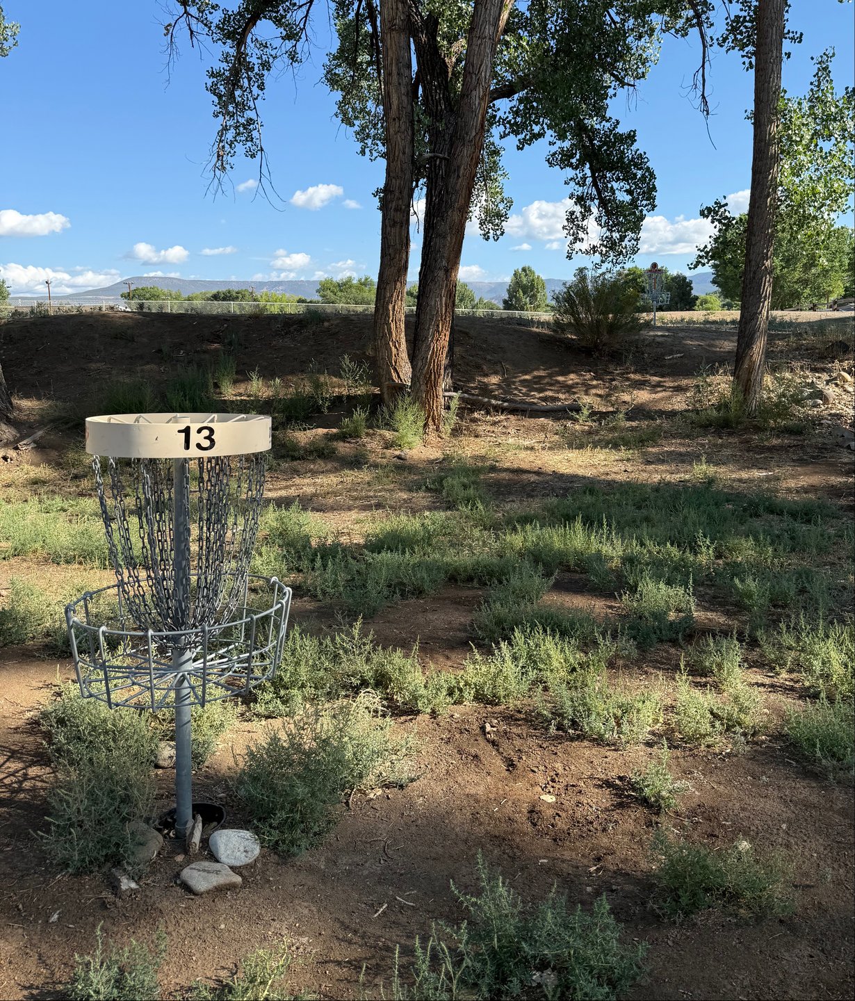 The short basket of hole 13.