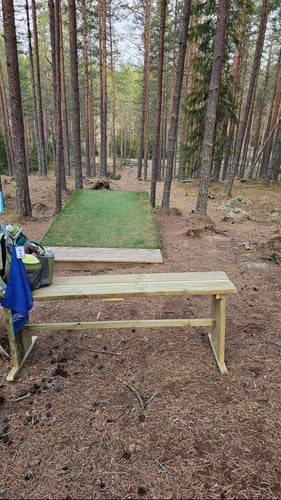  Nya bänkar utställda