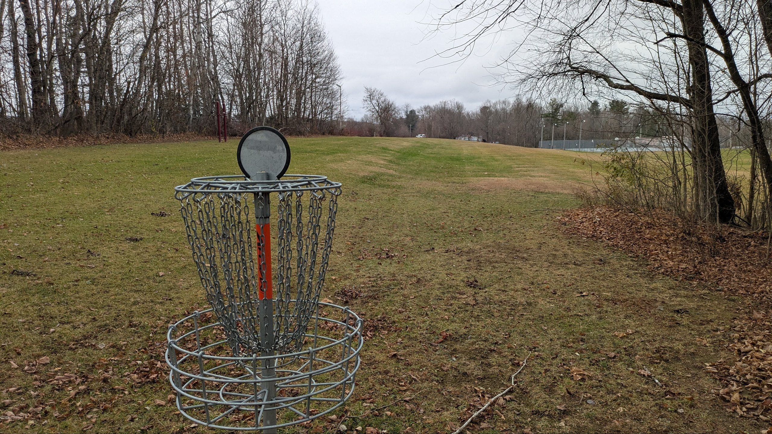 Basket for Hole 5 looking back toward Tee 5