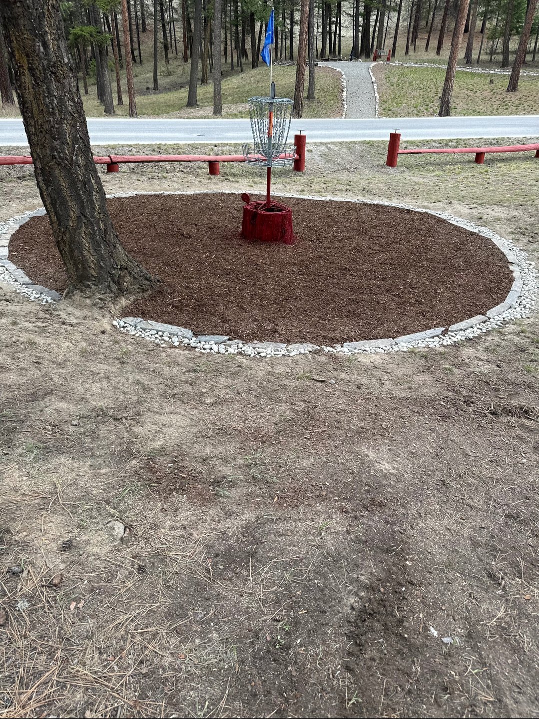 16 Blue Dogleg position - new Bulls Eye (ish) circle 