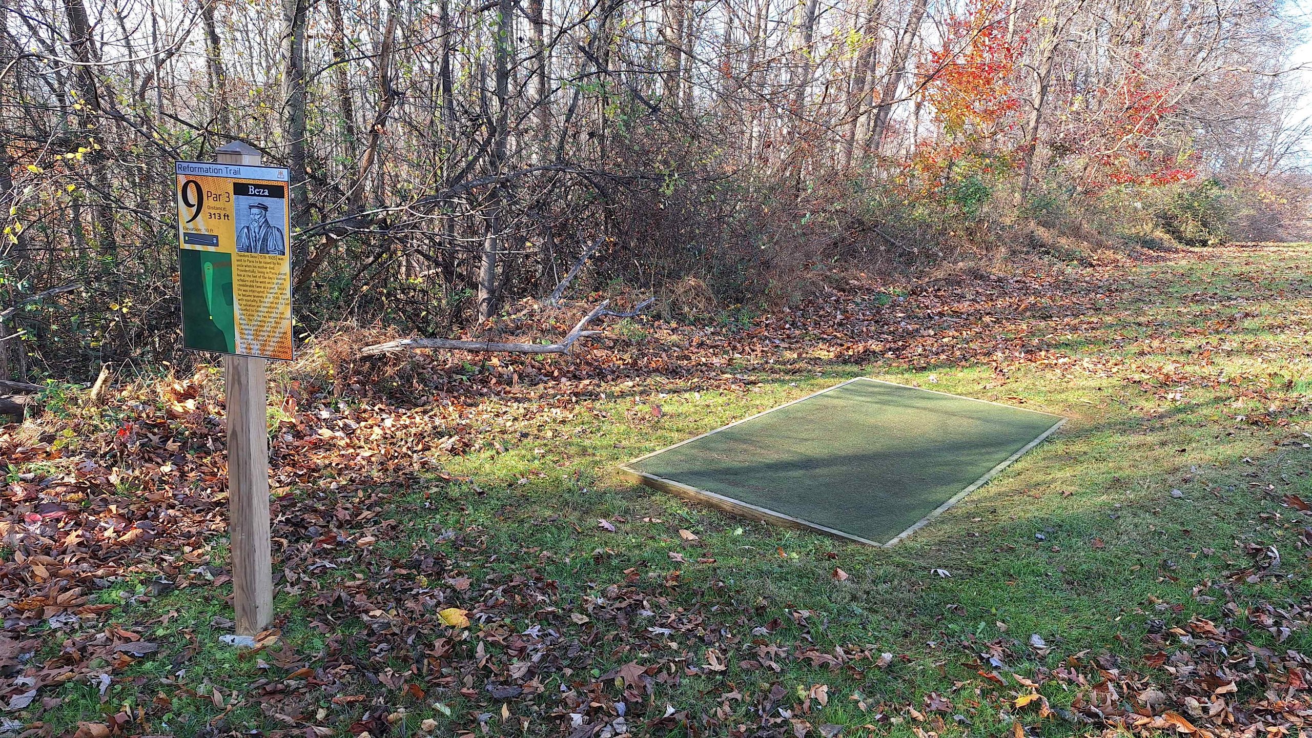 Hole 9 Tee Pad
