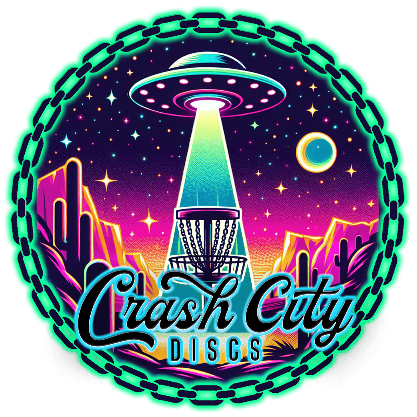 Crash City Discs logo