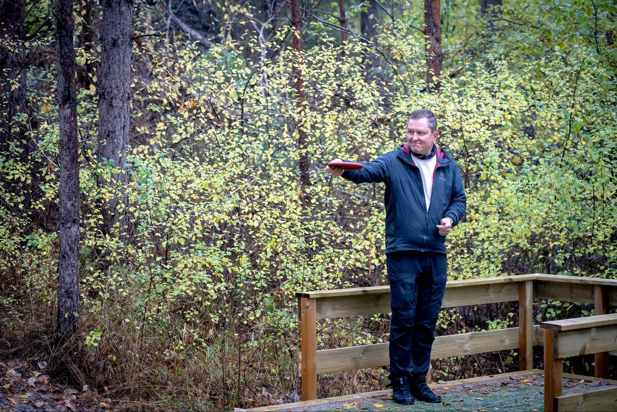 Officiell invigning 2025-10-22. 
1a kastet