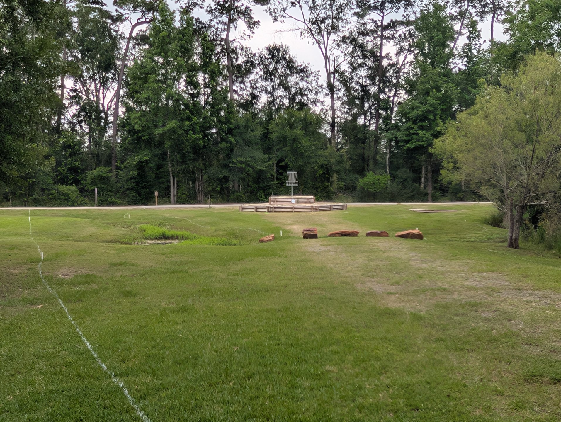 Look back at Hole 3's Tee