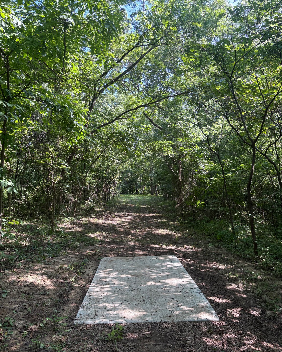 Scenic view from the tee on 18 finishing up with a beautiful fairway finishing to the right.  
