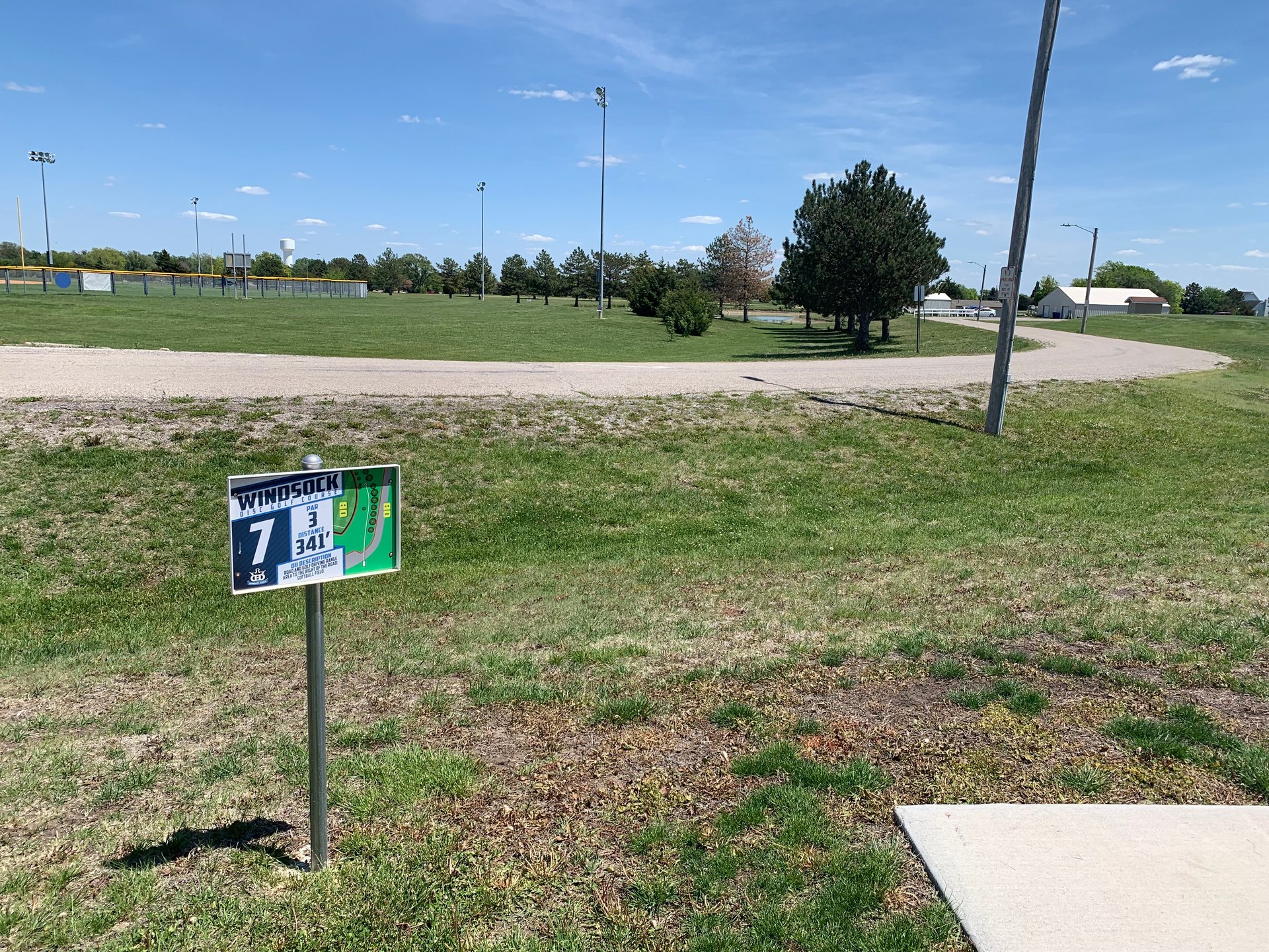 Hole 7 tee.
