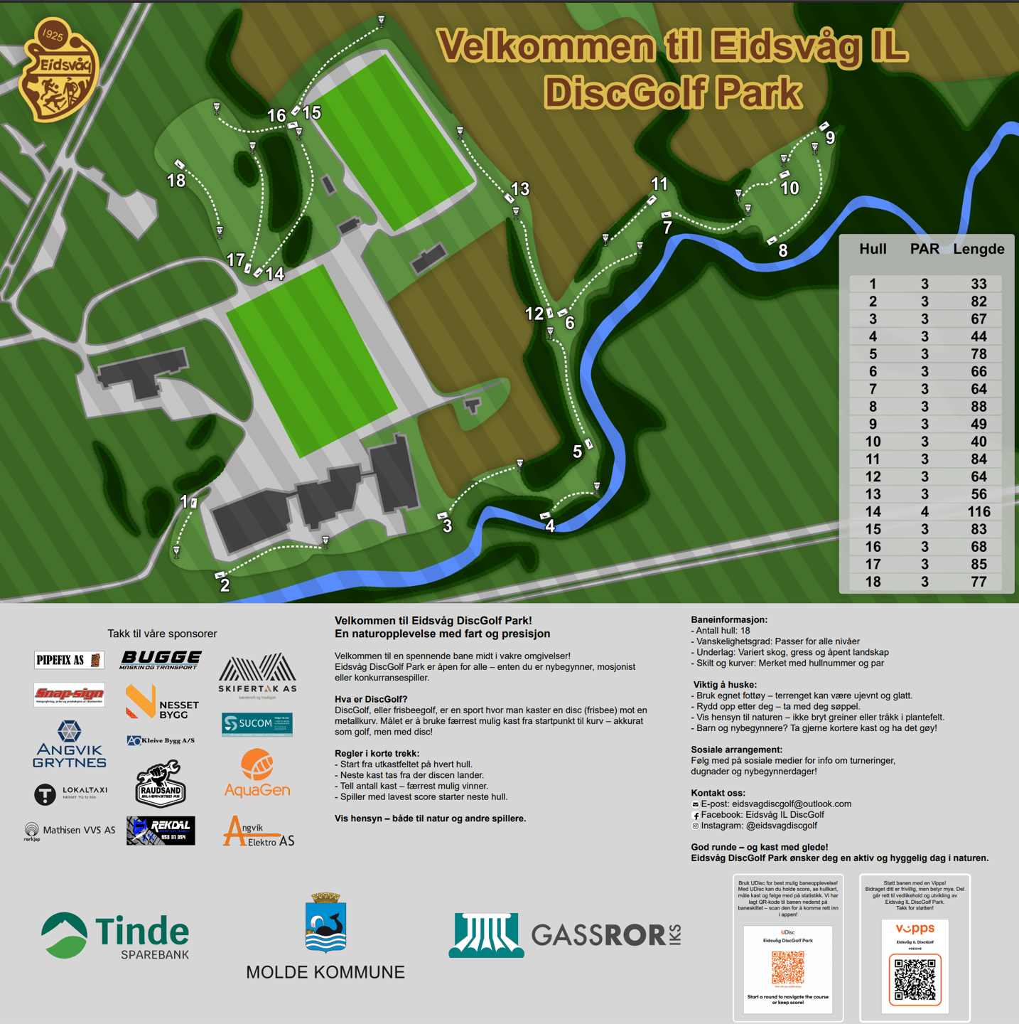 Eidsvåg IL DiscGolf Park