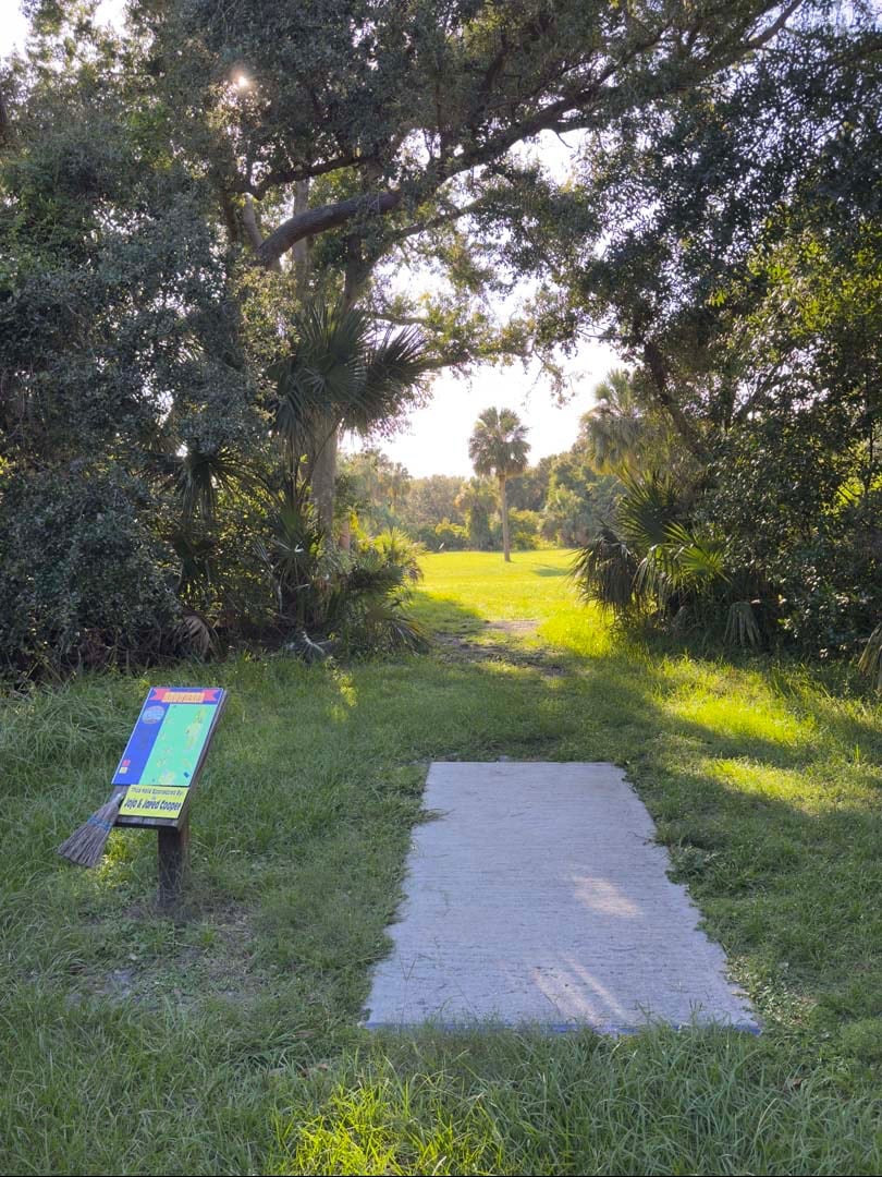 Long/blue tee pad 