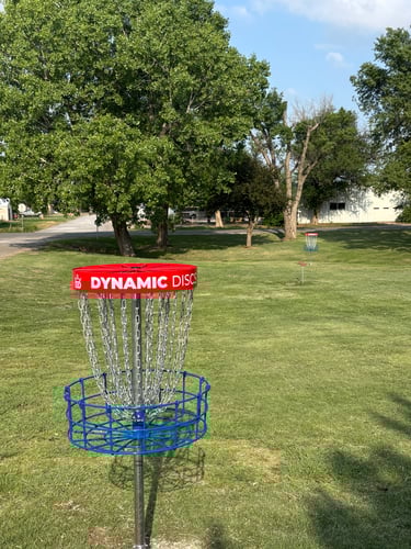 Hole 6 basket