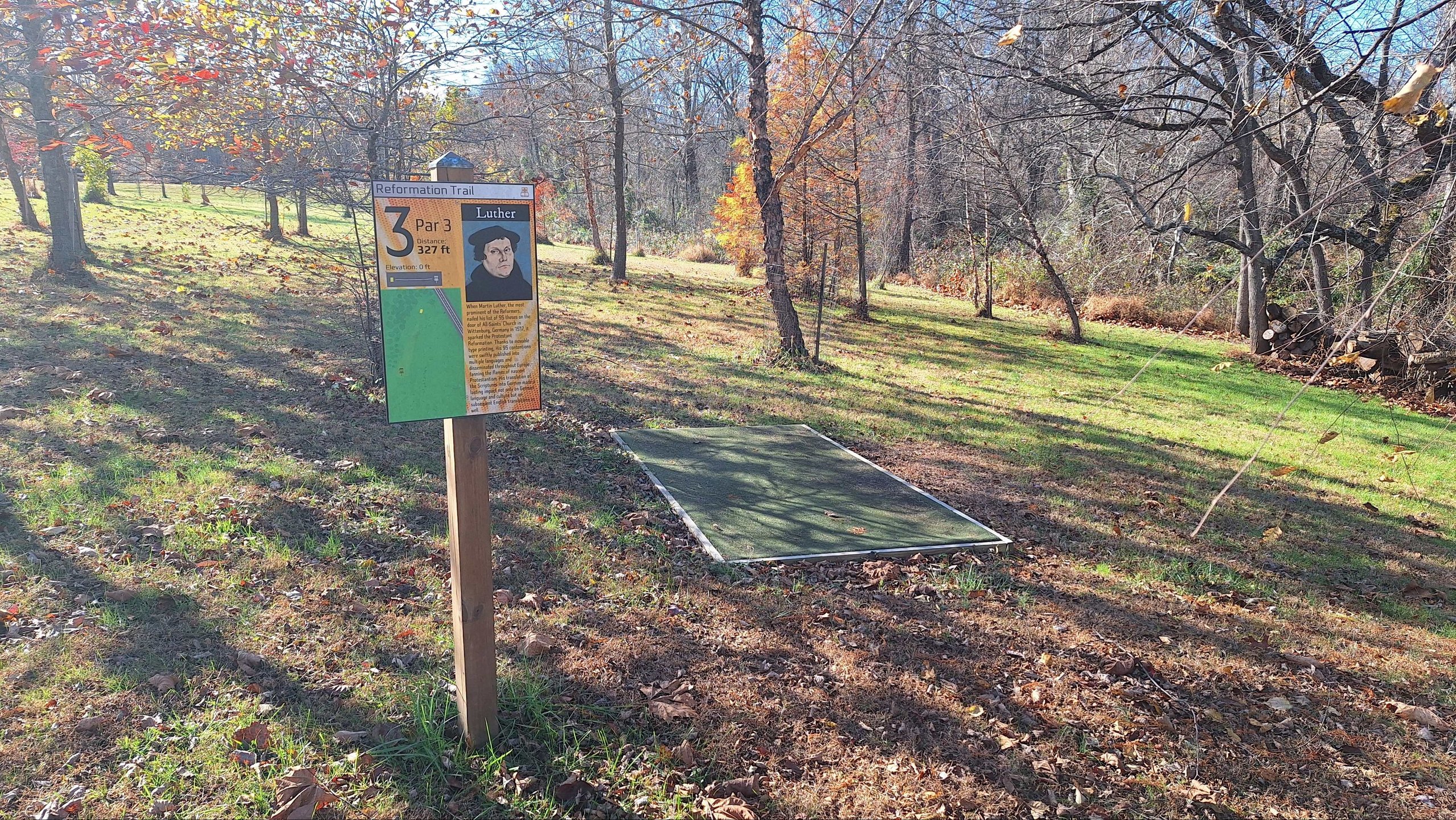Hole 3 Tee Pad