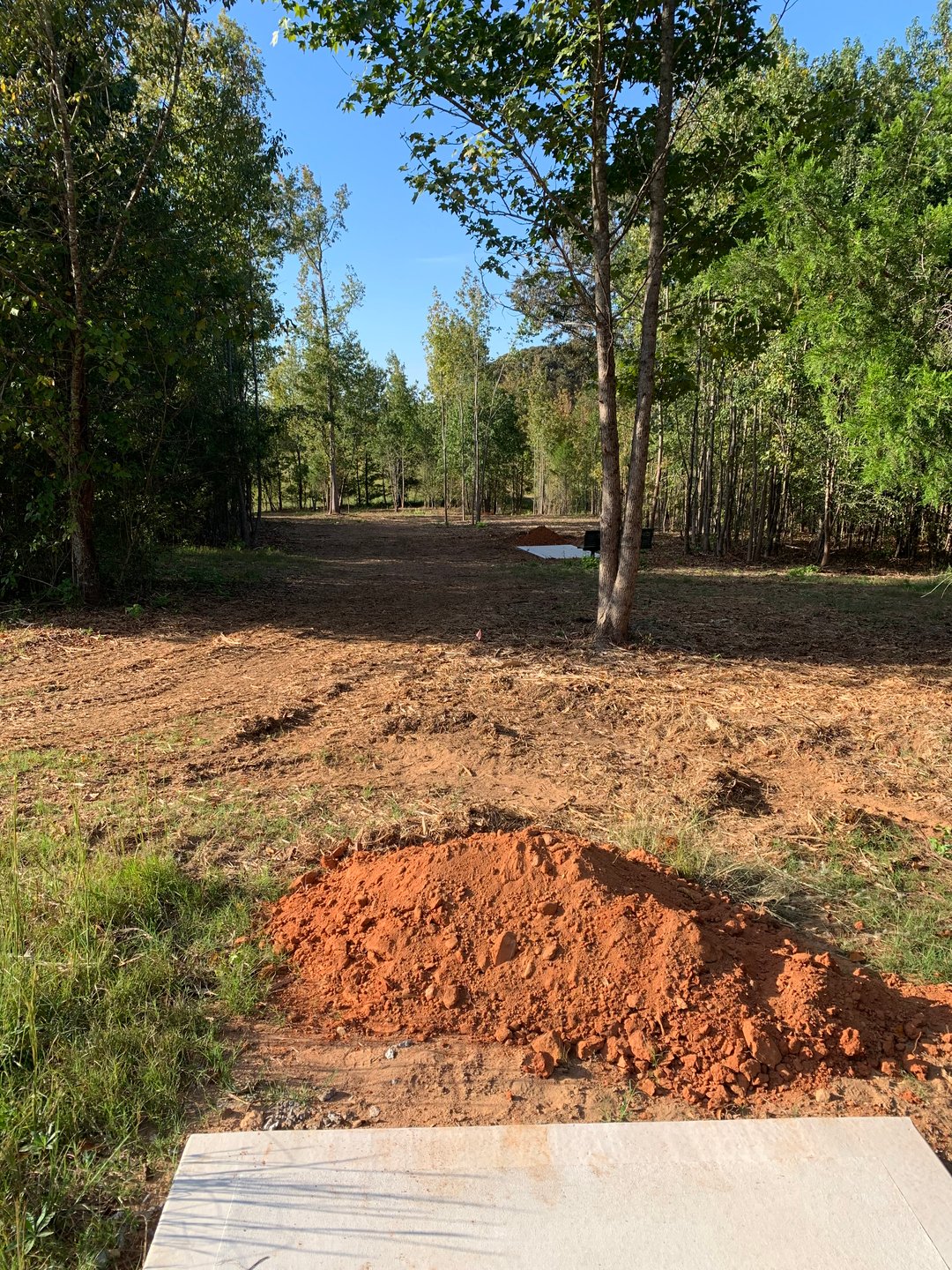 Hole 3 - Gold Tee Pad (under construction)
