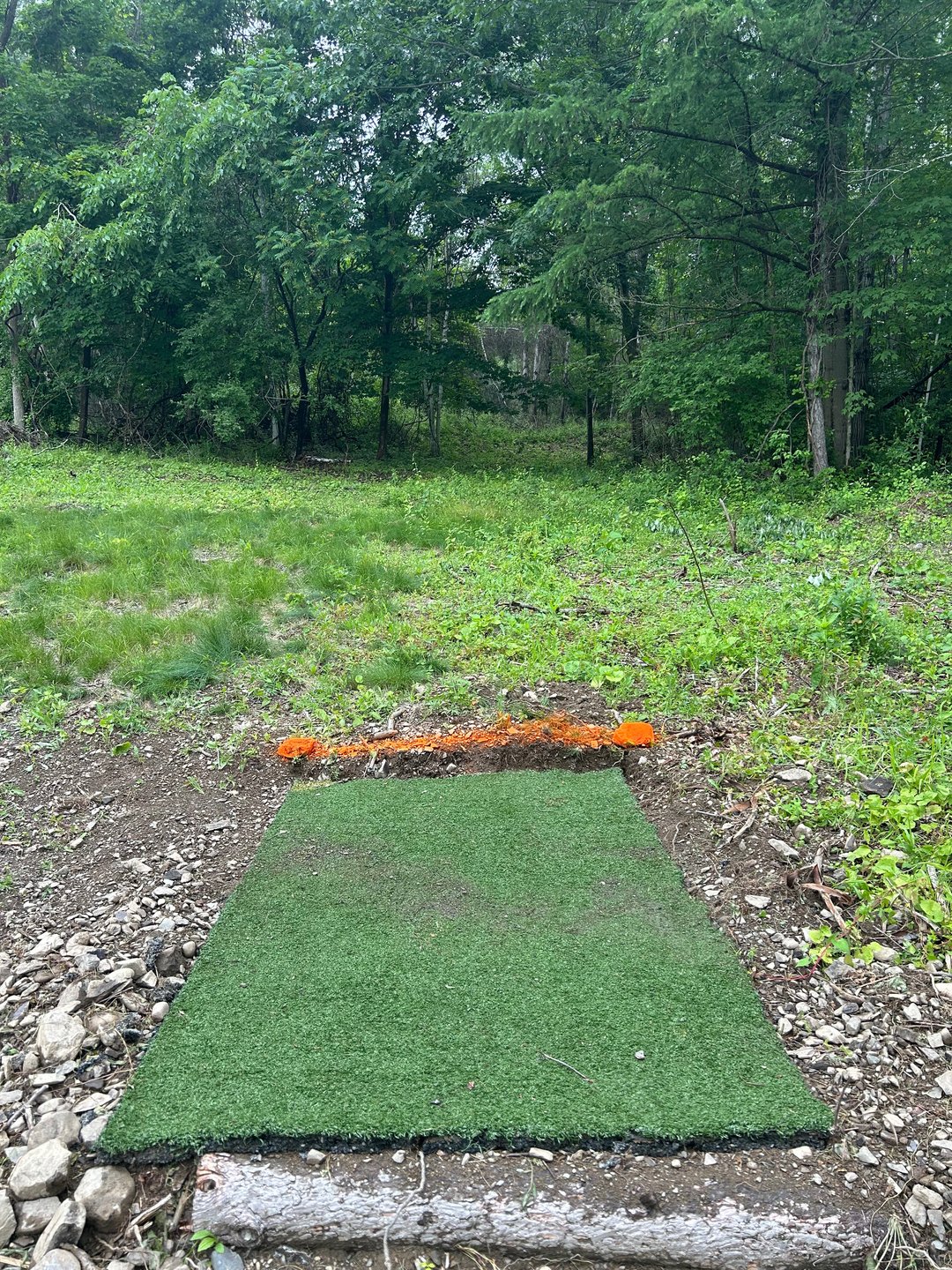 Hole 2 Tee pad weekend layout
Hole 5 Tee pad weekday layout
