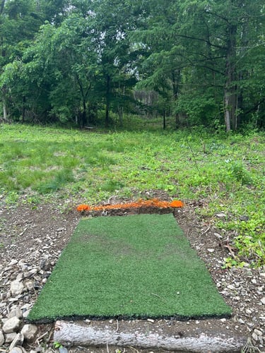 Hole 2 Tee pad weekend layout
Hole 5 Tee pad weekday layout