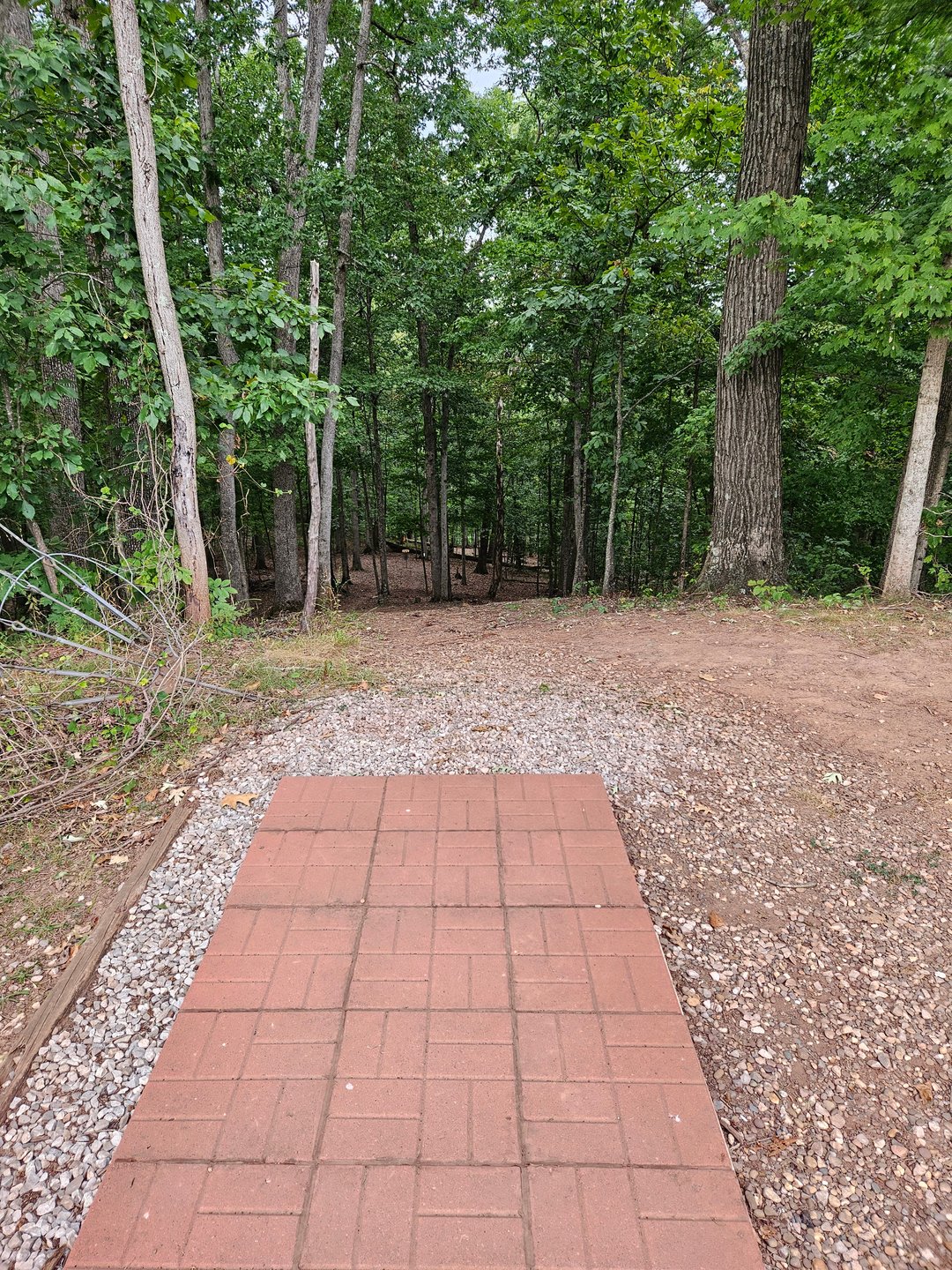 Hole 5 Tee Pad.