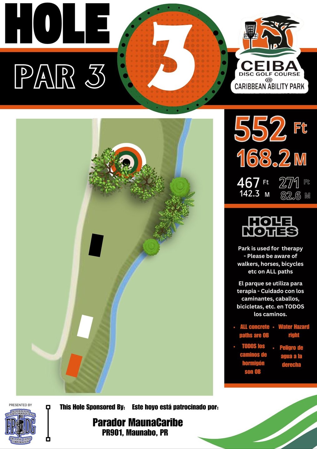 Hole 3 - Long 552 ft