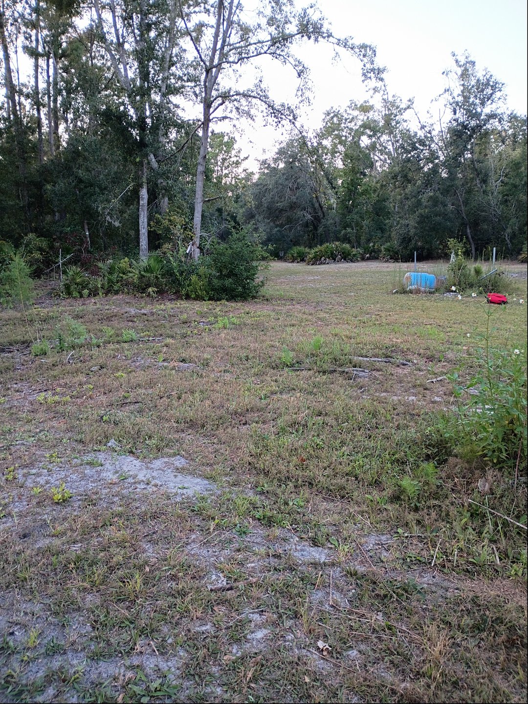 Hole 2 view from tee pad