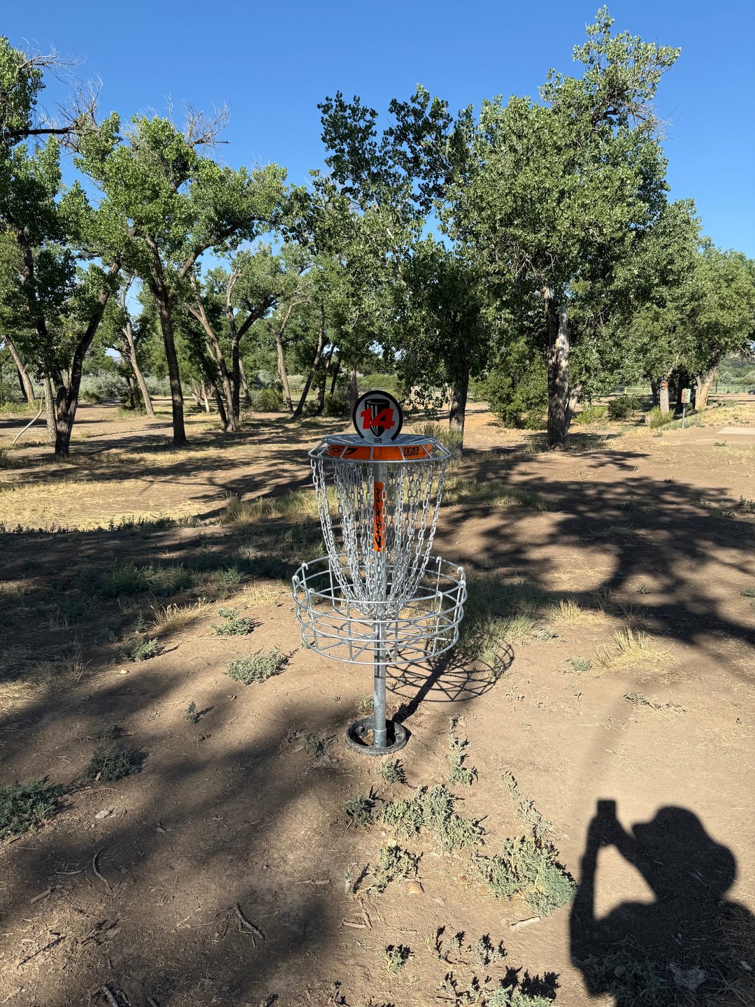 The only basket of hole 14.