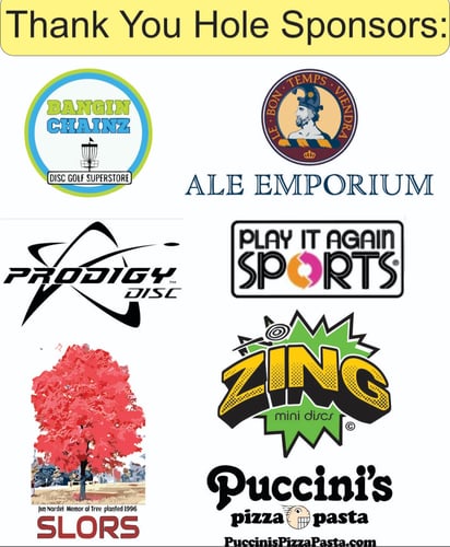 Huge Thank you to all hole sponsors!