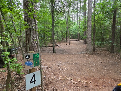 View from #4 Tee down fairway. 